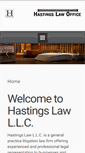 Mobile Screenshot of hastingslawmn.com